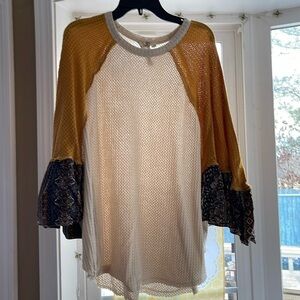 Cute Blu Pepper top S